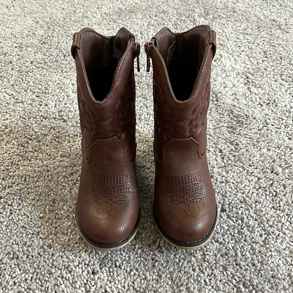 Cat & Jack toddler cowboy boots size 7